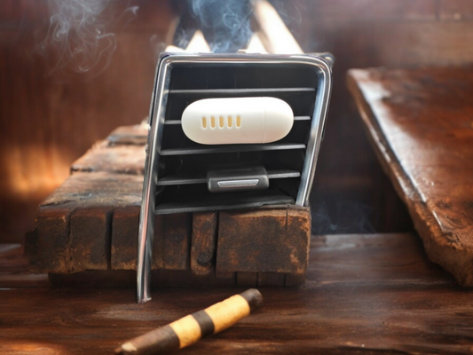 Caribbean Embers Vent Fresh Refillable Car Air Freshener